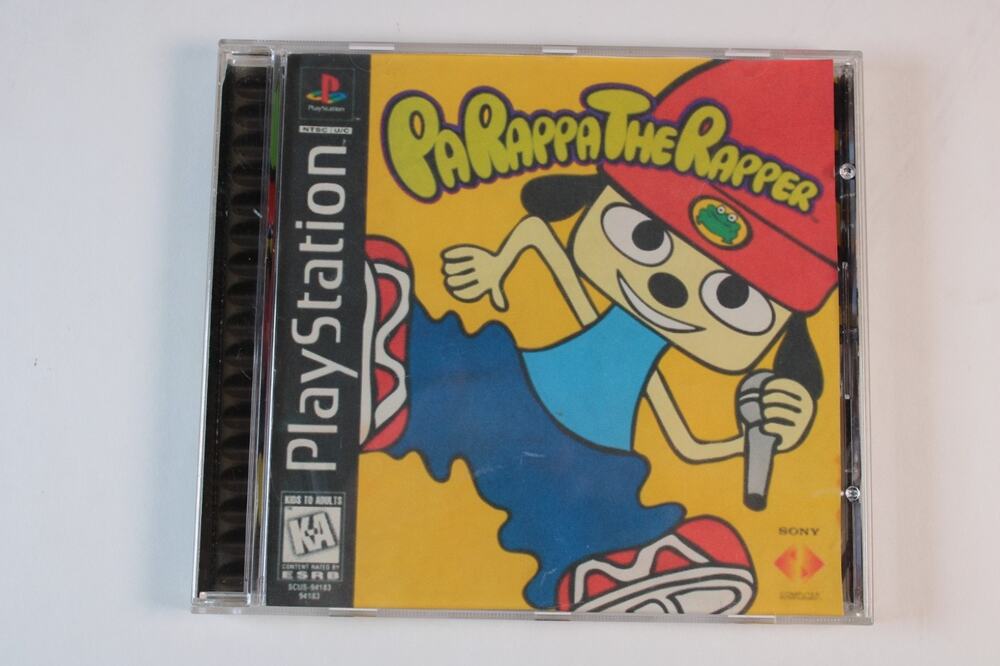 PaRappa the Rapper (Sony PlayStation 1, 1997, PS1) No Manual, tested